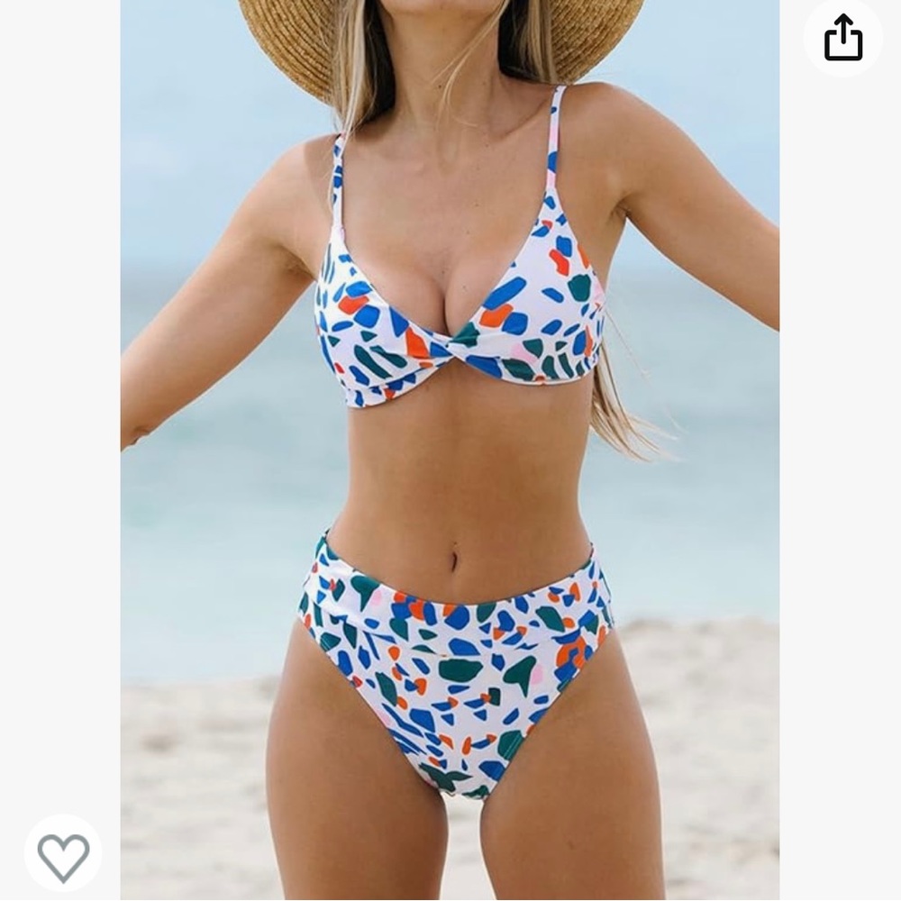 Twist Top Bikini Set